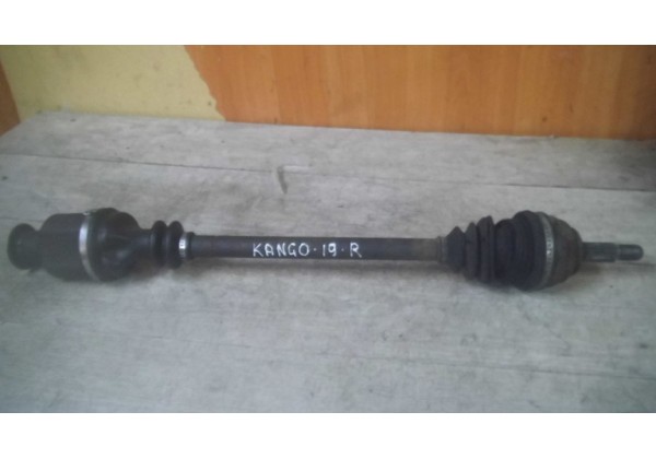 Полуось правая, приводной вал Renault Kangoo, Clio II, 1.9D, зовн. 21, внутр. 23, без ABS (под пружинку)